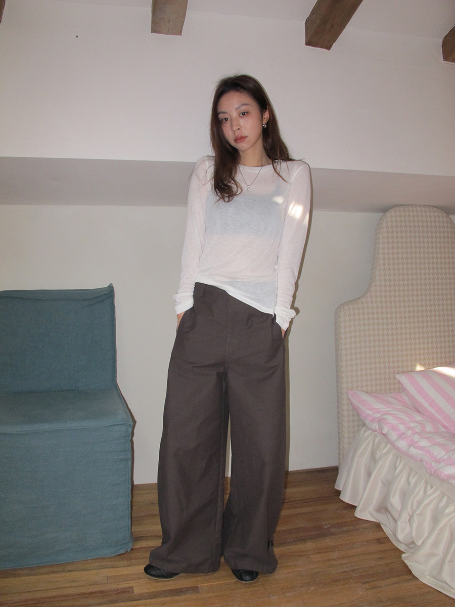 Tailored Trouser Wide - Budapest Waist Belted Trousers Women's 3D