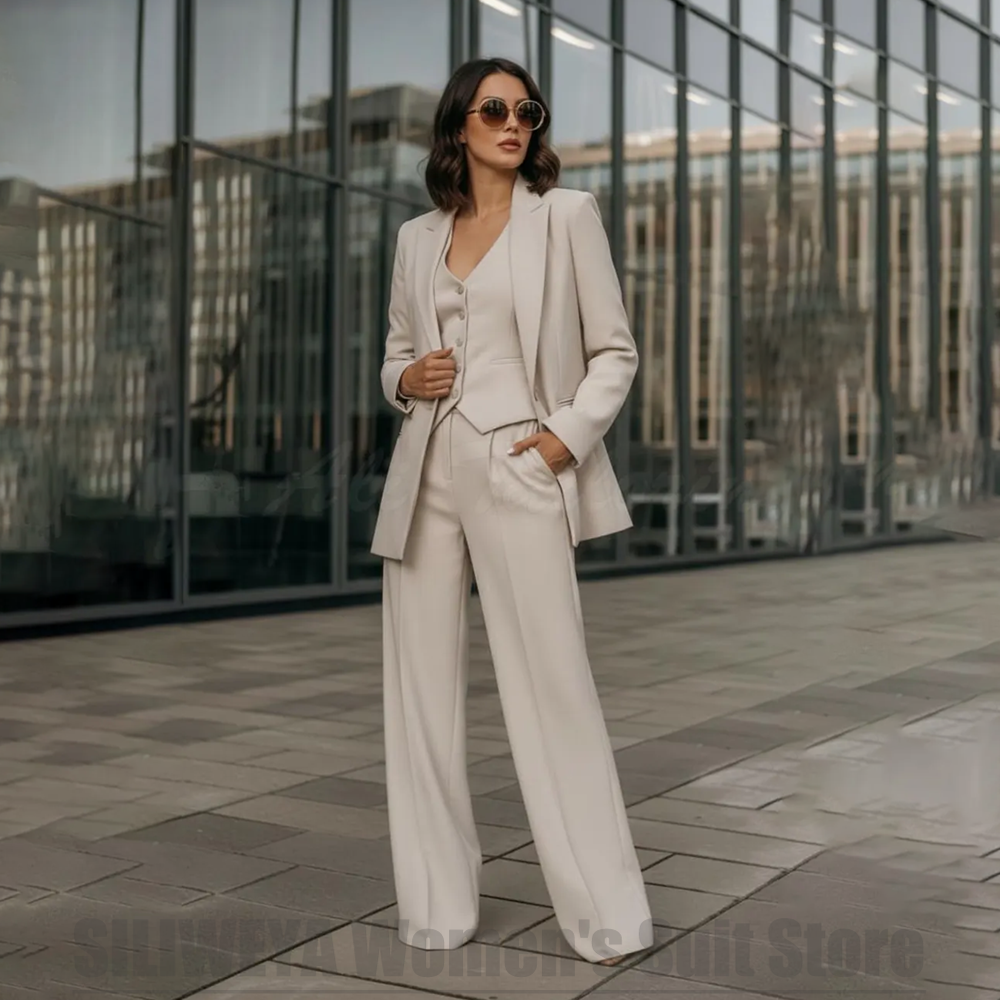 Women Formal Wear Shirts - Fashion Women’s Suit Set Luxury Single