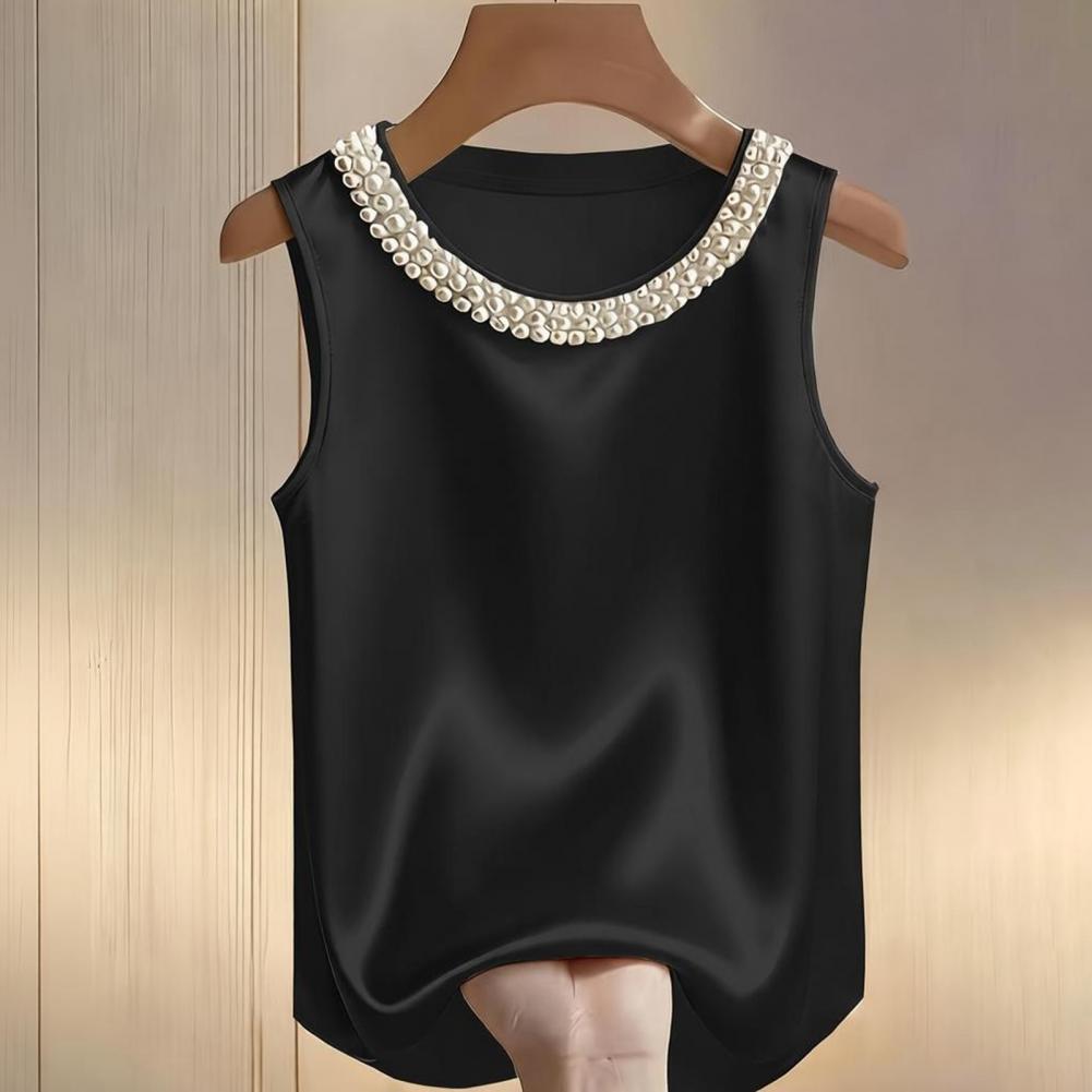 Women Formal Wear Shirts - Silky Vest Women’s Silky Satin Vest