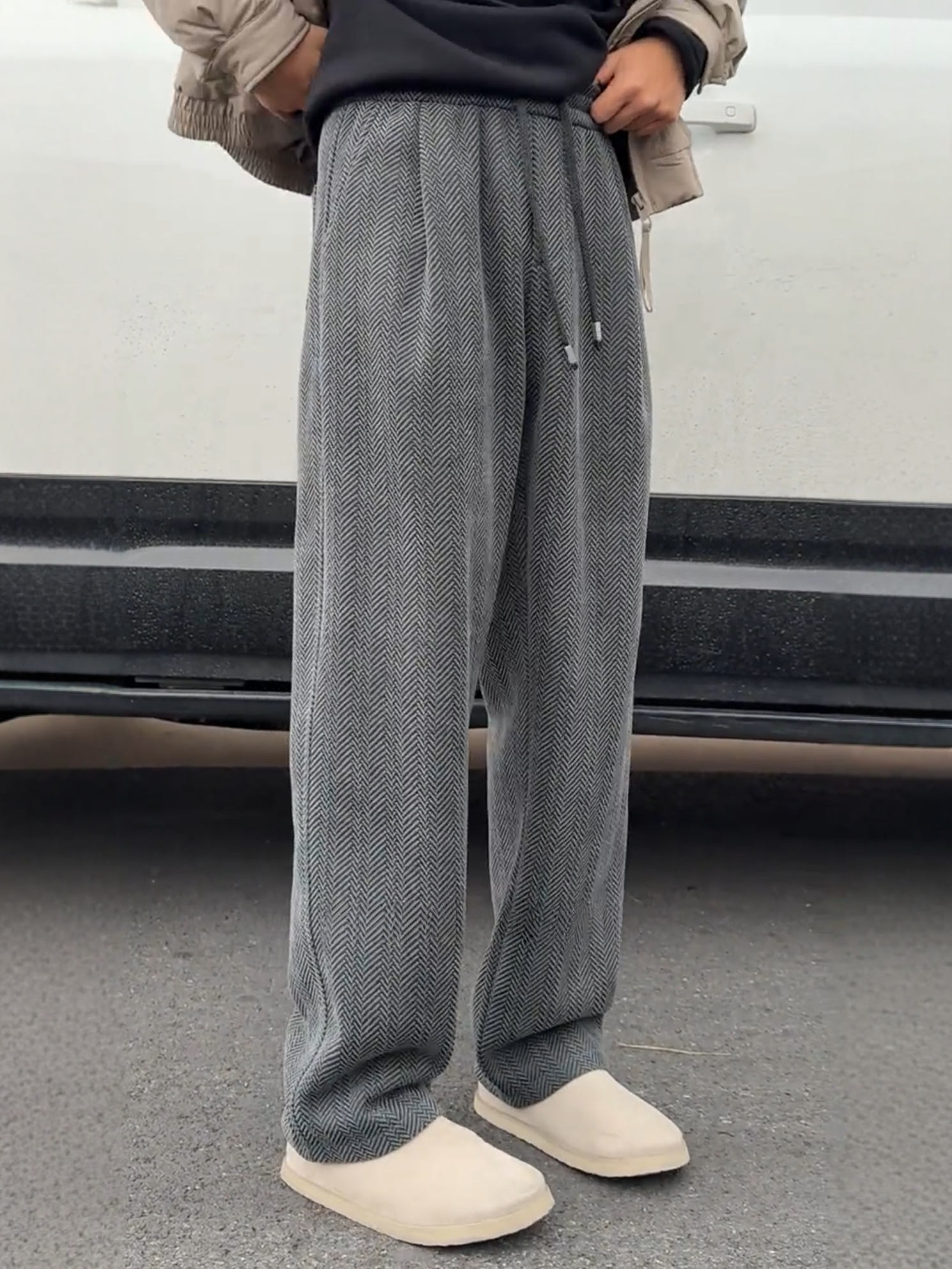 Tailored Trouser Wide - Men's Winter Thiened Fce Lined Wide