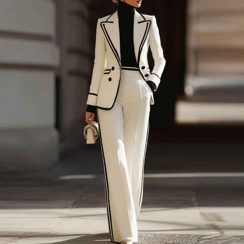 Blazer Set Women Formal - A+ Sale Women's Double Breasted Blazer