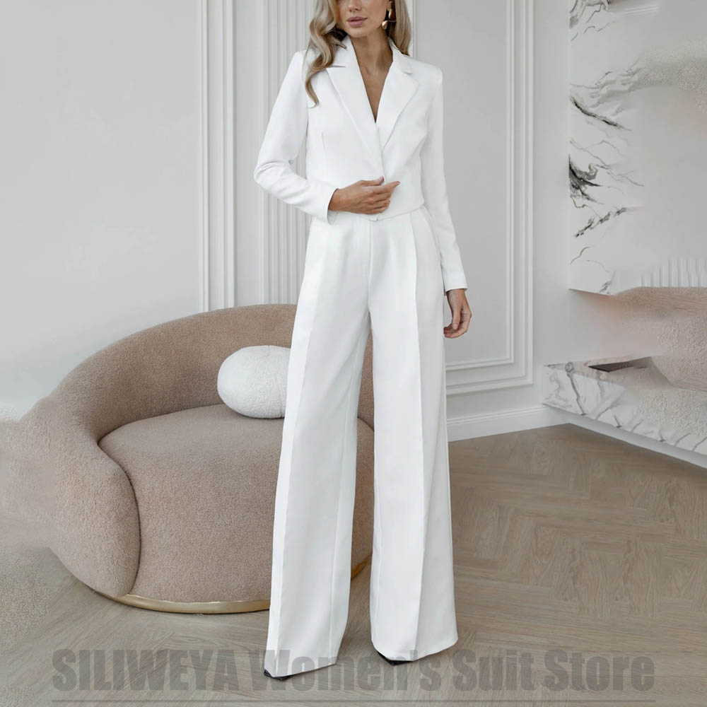 Women Formal Wear Shirts - Fashion Women's Suit Two Piece One