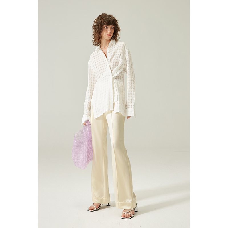 RUIEE Triple Acetate Satin Wid - Tailored Trouser Wide reseña y precio