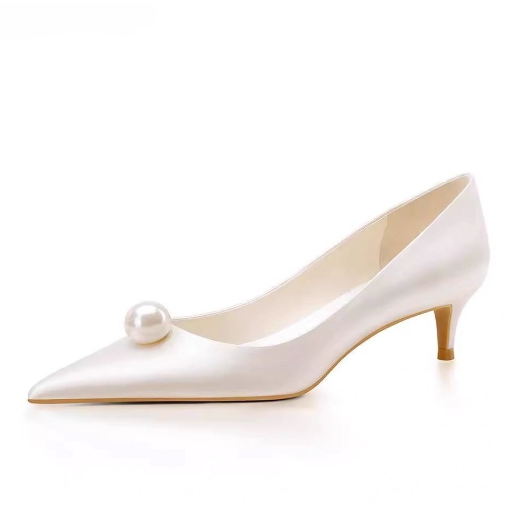 New White Satin Wedding Bride  - Women Formal Wear For Wedding reseña y precio
