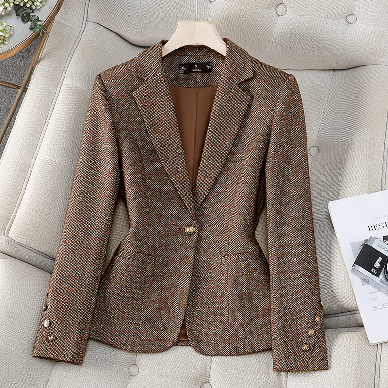 Office Ladies Blazer Women Jac - Women Formal Wear Coat reseña y precio