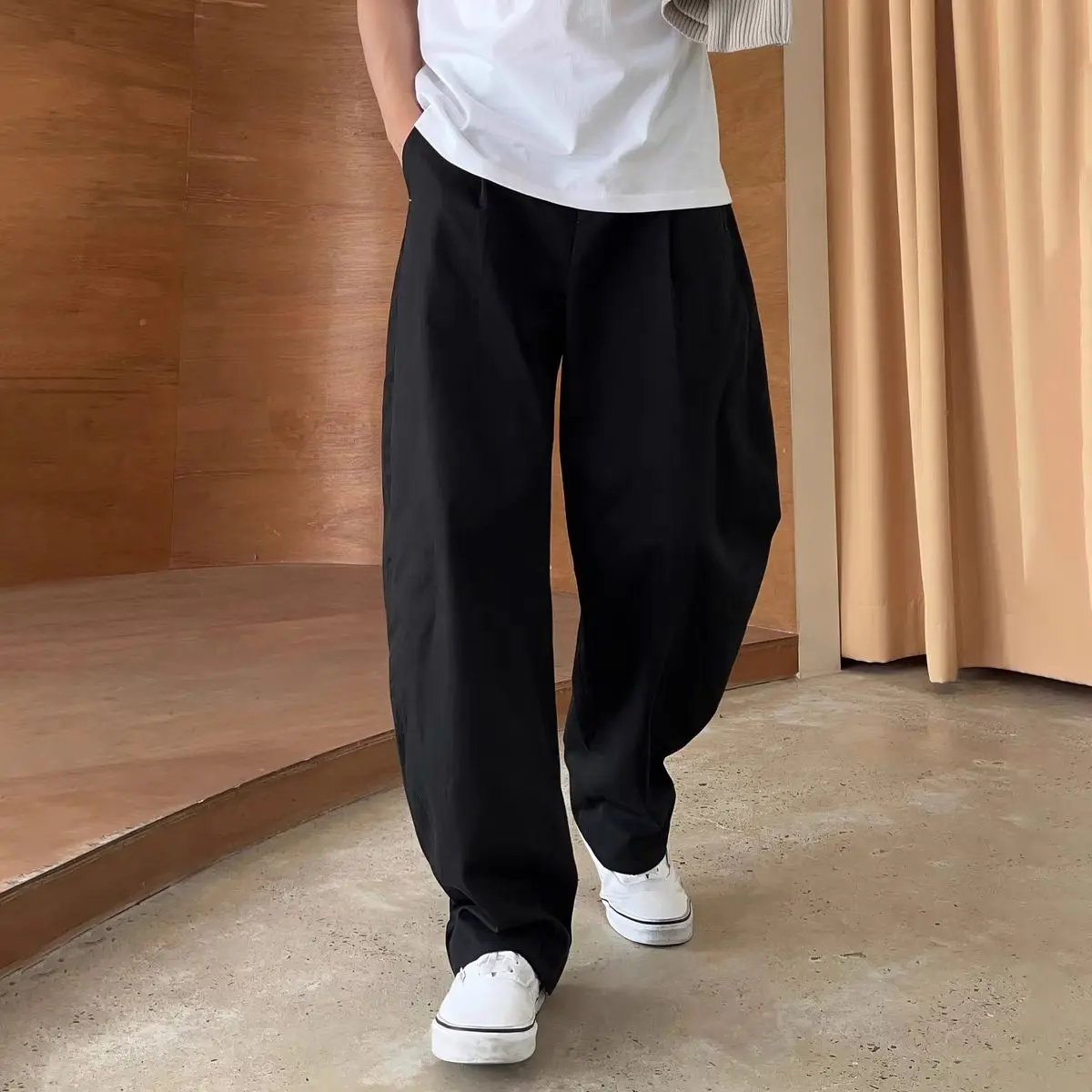 GELITAYIN Male Trousers Tailor - Tailored Trouser Wide reseña y precio