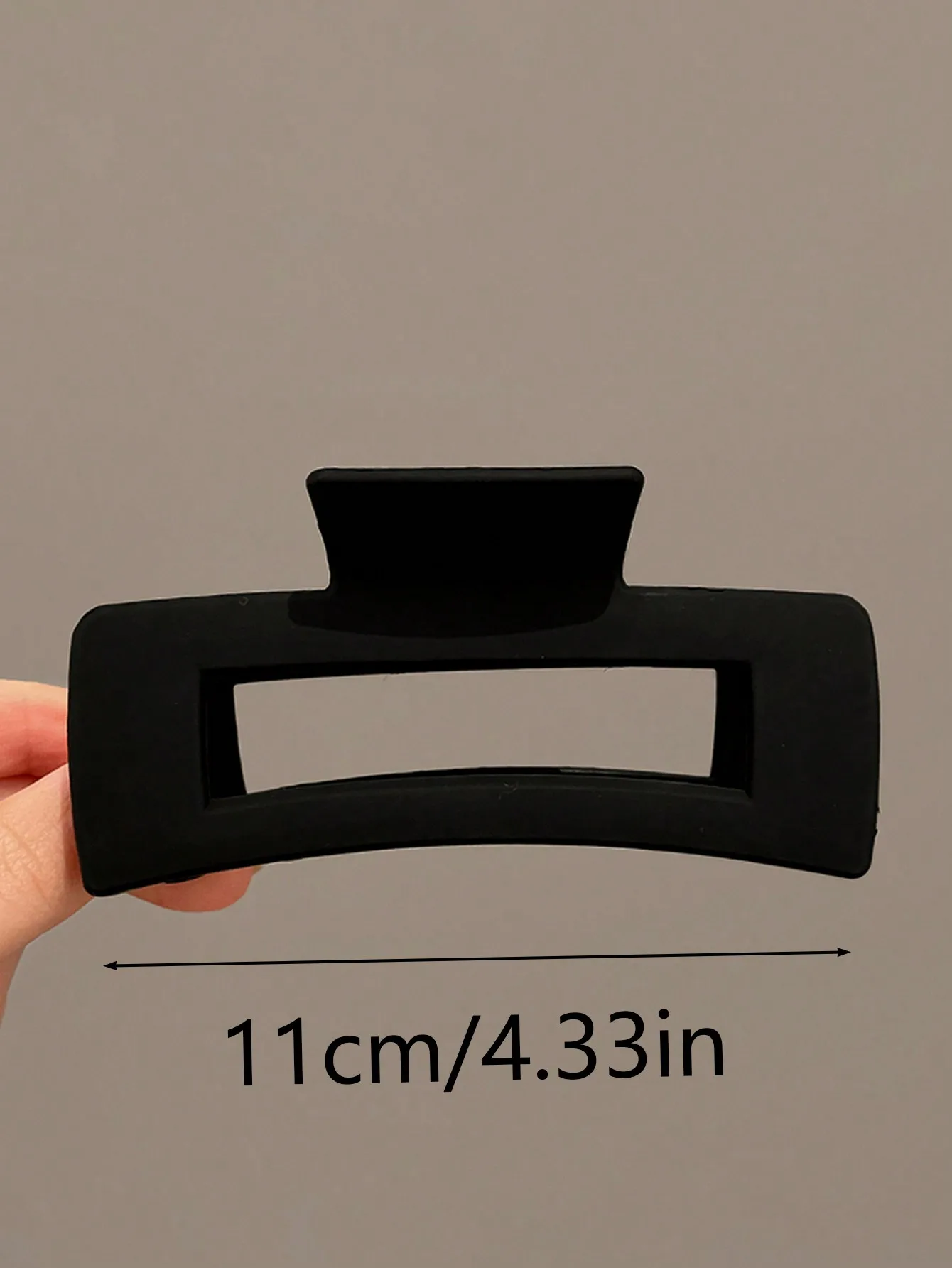 4pcs Women Large Black Square  - Formal Wear Hairstyles For Women reseña y precio
