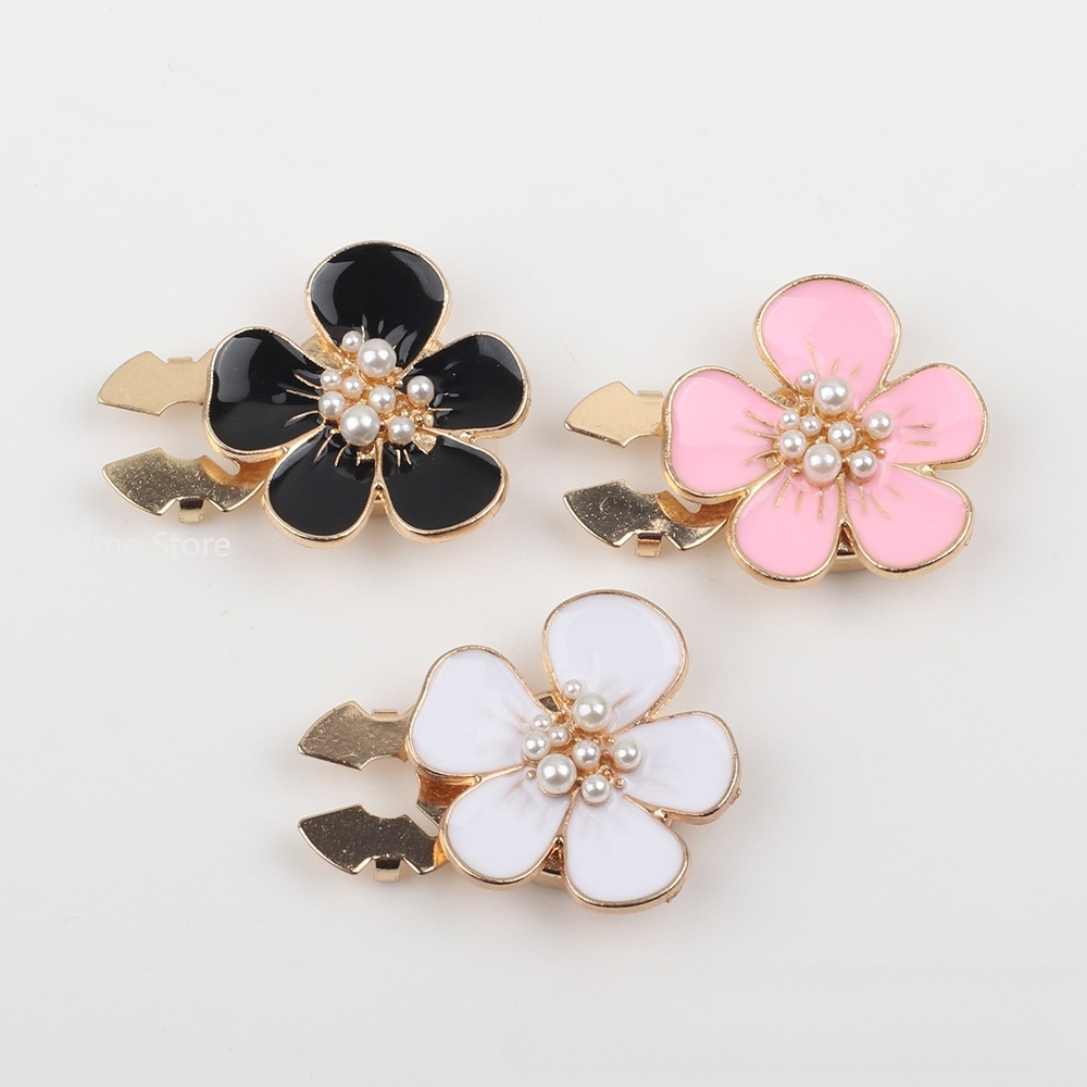 1pc Pearl Camellia Button Cove - Women Formal Wear Shirts reseña y precio
