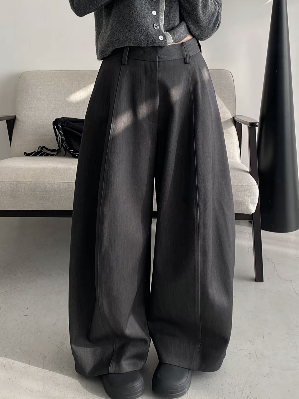 Loose Casual Wide Leg Pants Au - Tailored Trouser Wide reseña y precio
