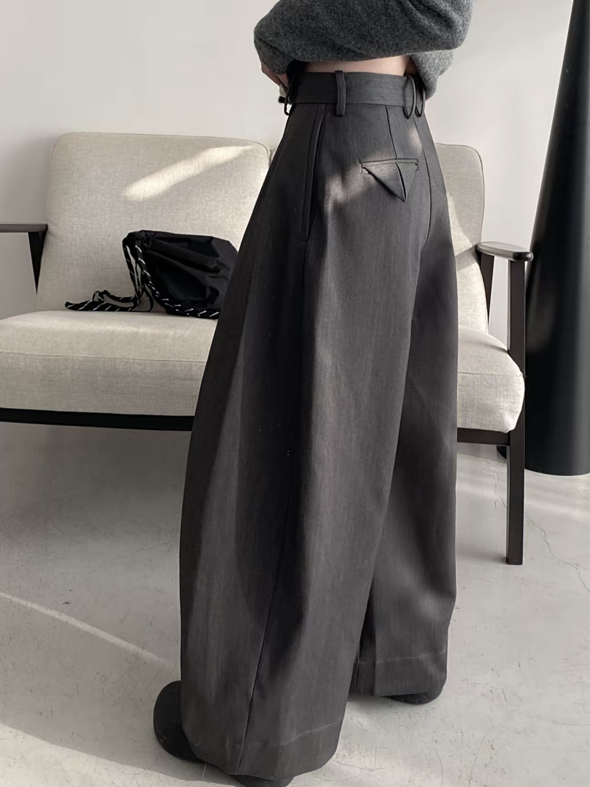 Loose Casual Wide Leg Pants Au - Tailored Trouser Wide reseña y precio