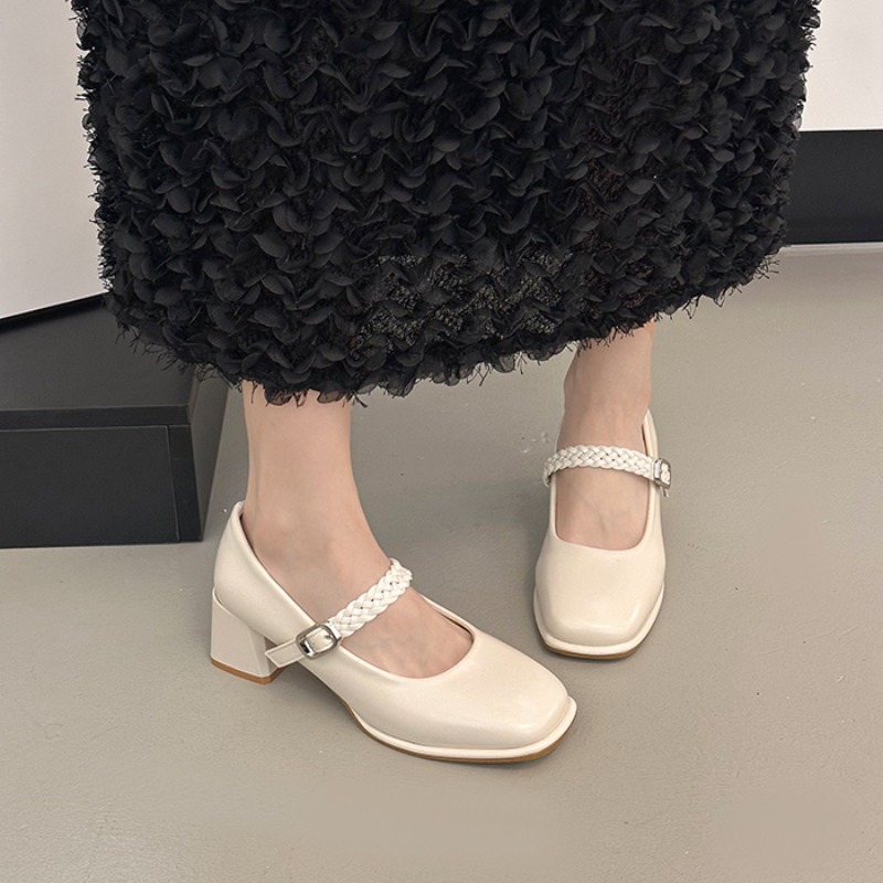 Spring Square Toe Thick Heel W - Women Formal Wear For Wedding reseña y precio