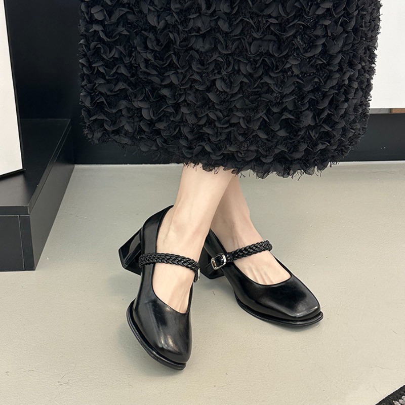 Spring Square Toe Thick Heel W - Women Formal Wear For Wedding reseña y precio