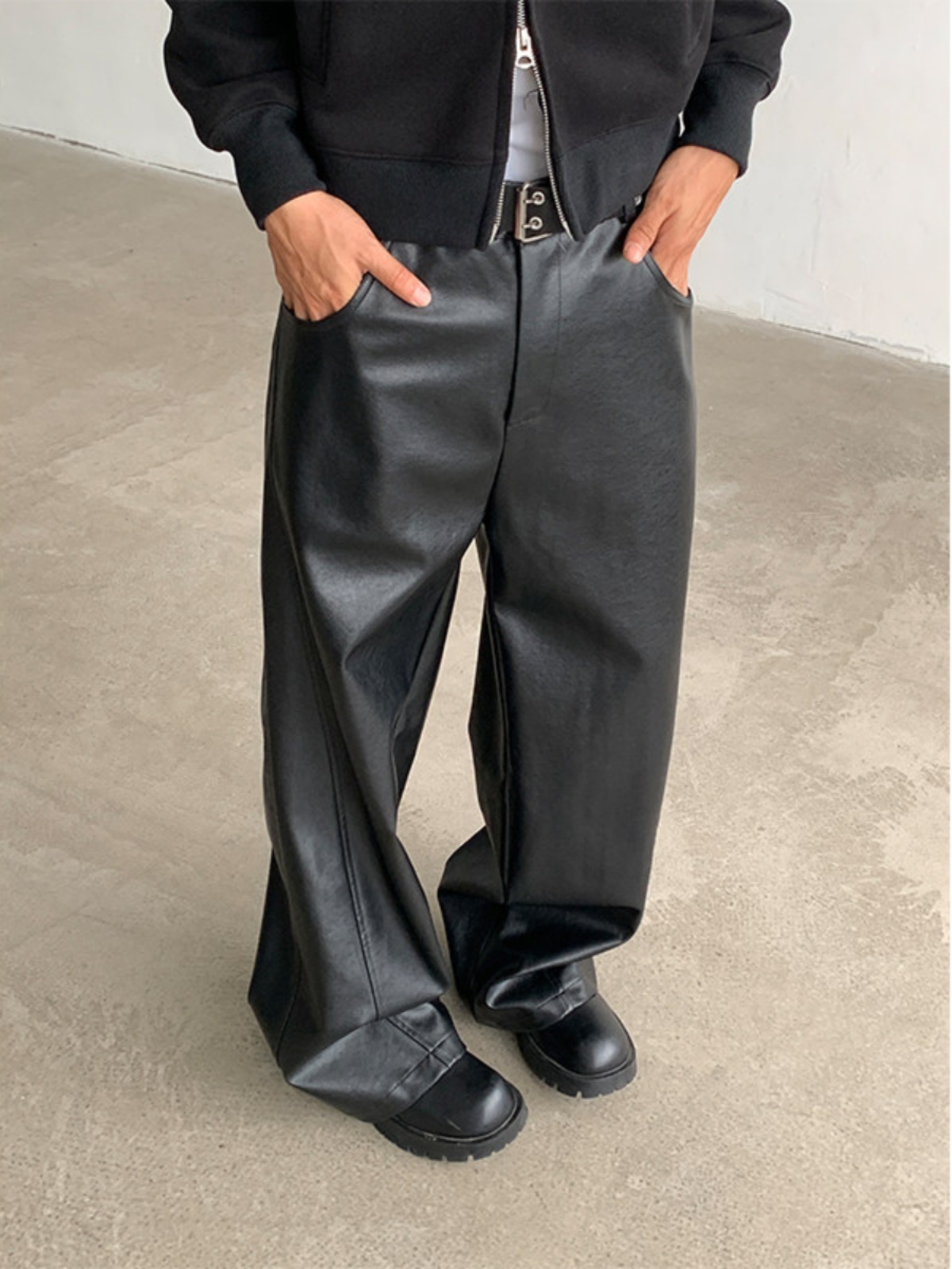 TANGZ Studio Men's Casual Pant - Tailored Trouser Wide reseña y precio