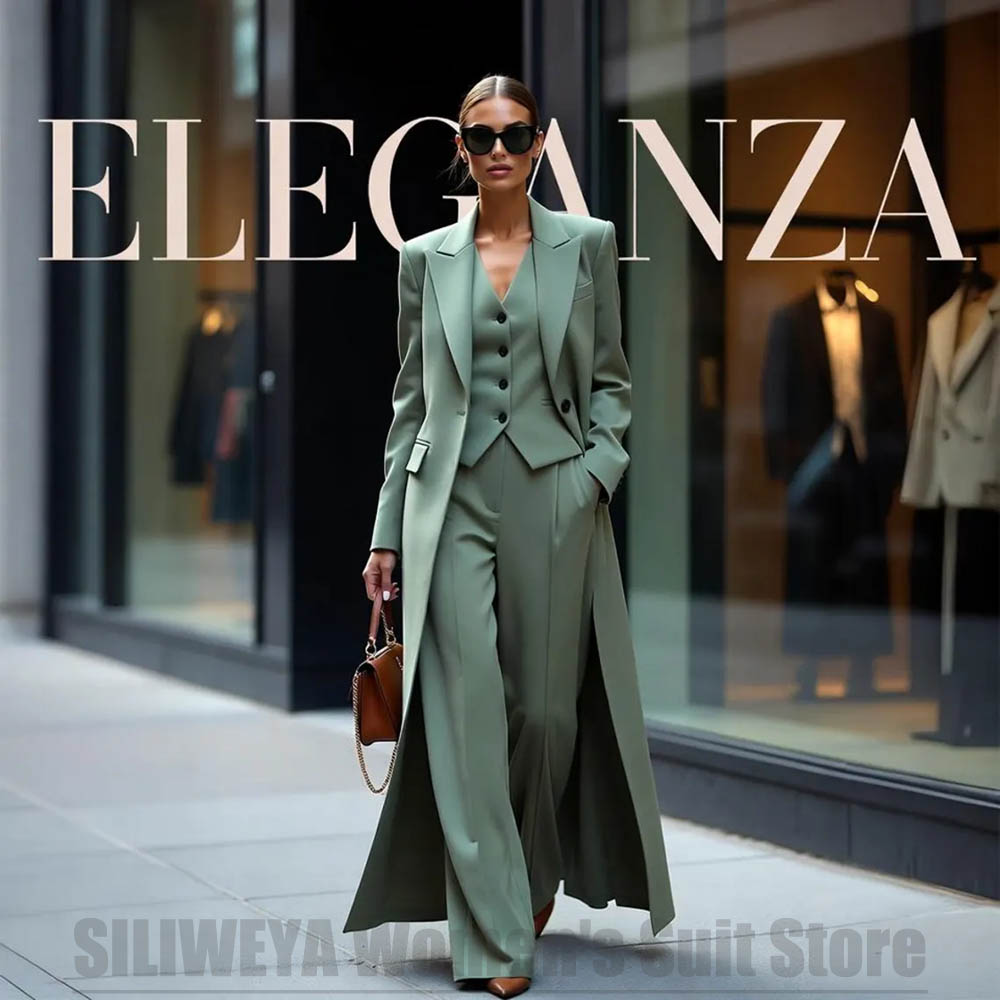 Chic Women's Suit Set Three Pi - Women Formal Wear Shirts reseña y precio