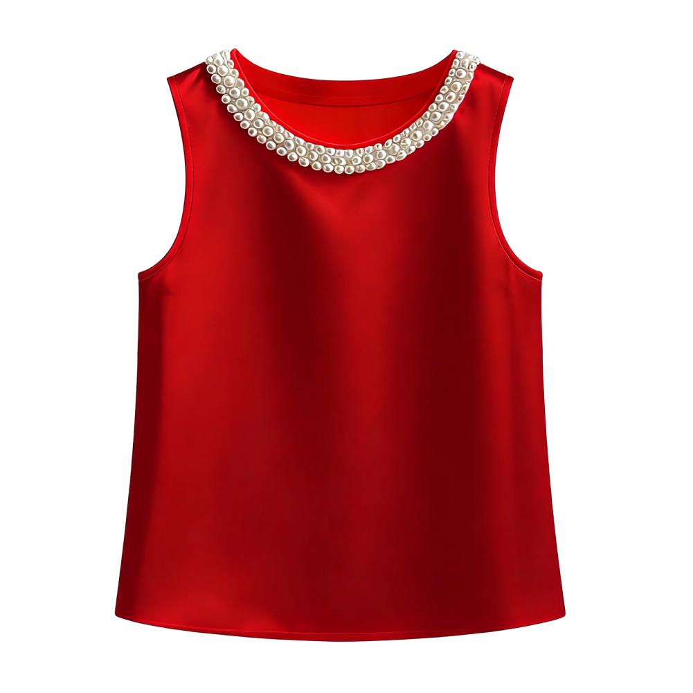 Silky Vest Women’s Silky Satin - Women Formal Wear Shirts reseña y precio