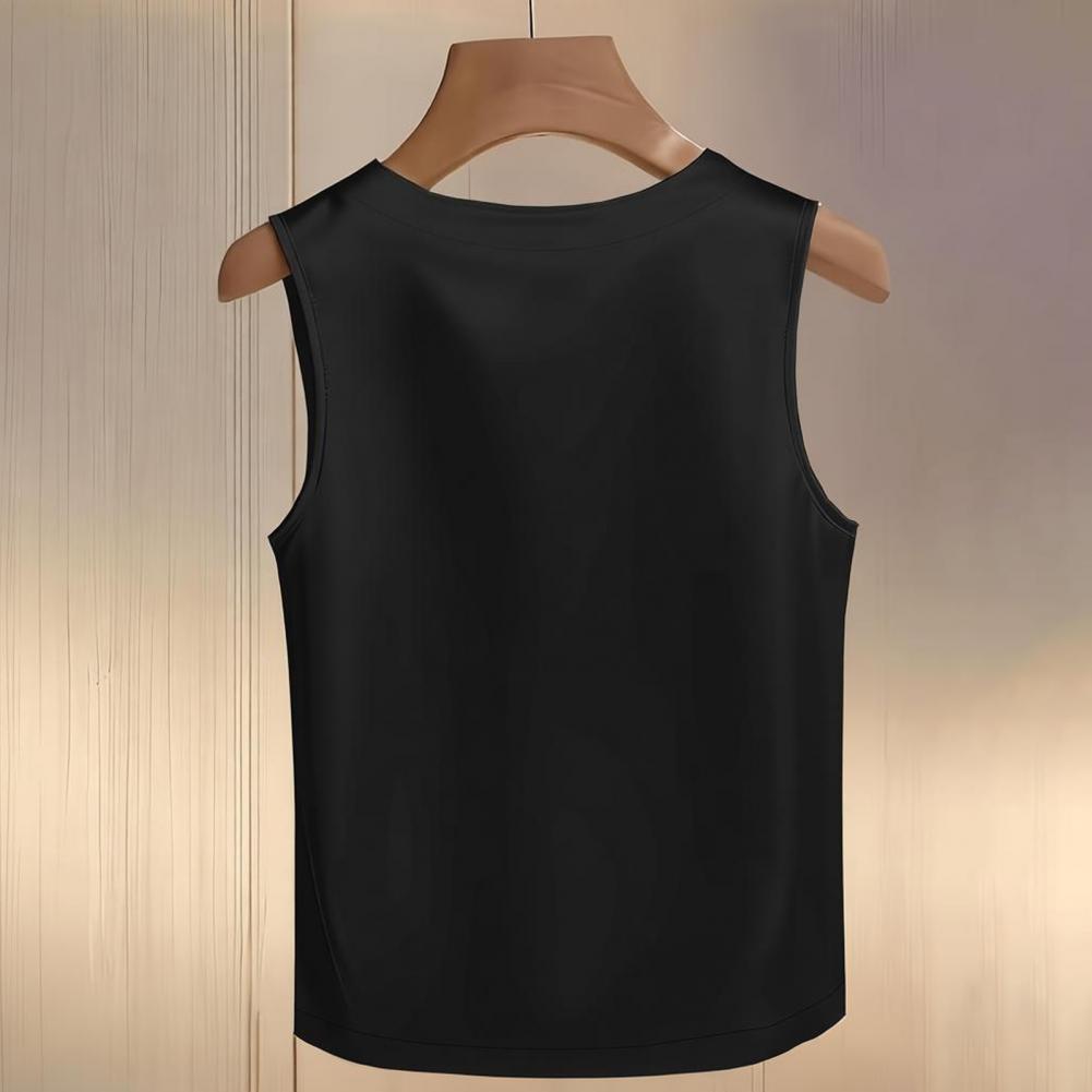 Silky Vest Women’s Silky Satin - Women Formal Wear Shirts reseña y precio