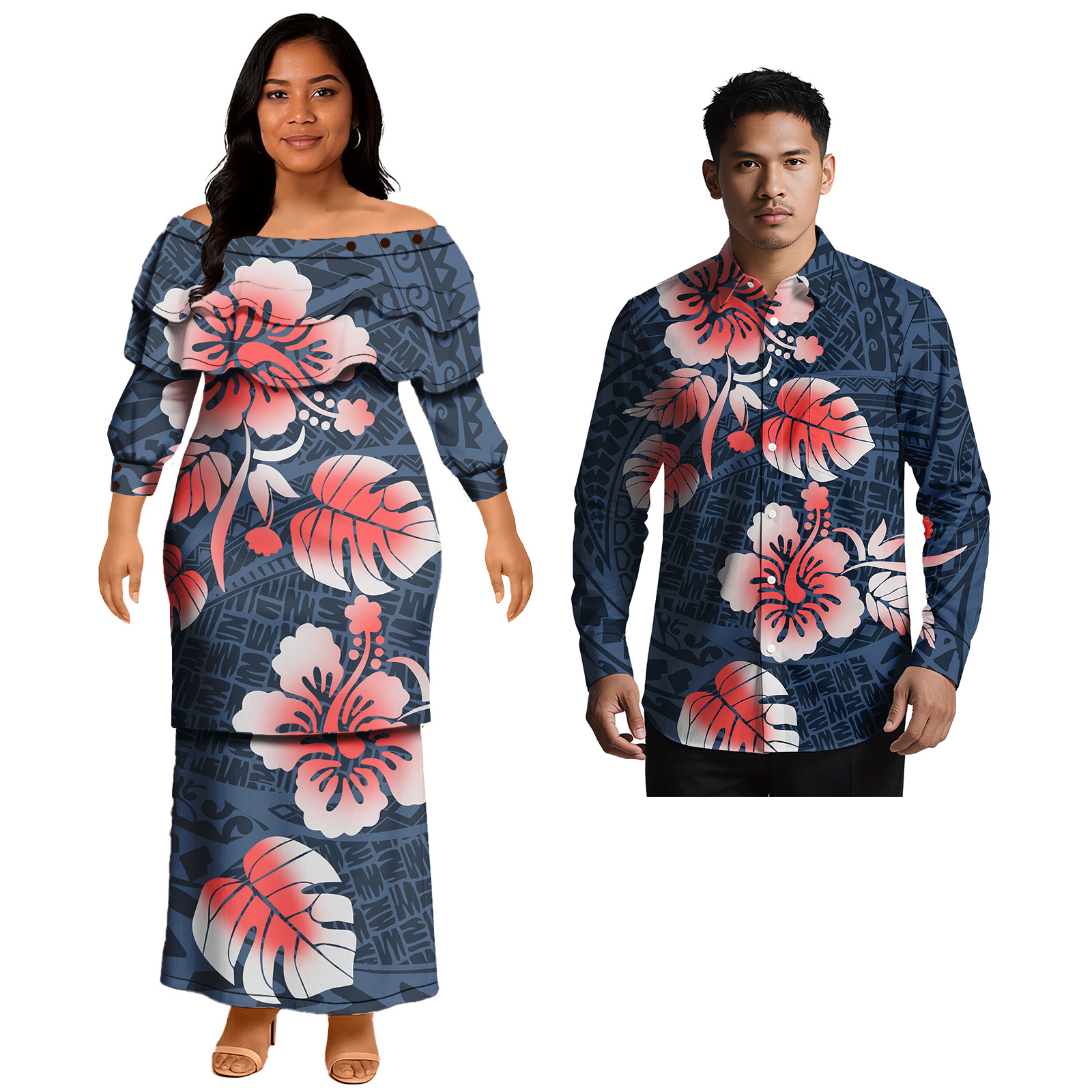 Popular Design Custom Couple C - Women Formal Wear Shirts reseña y precio