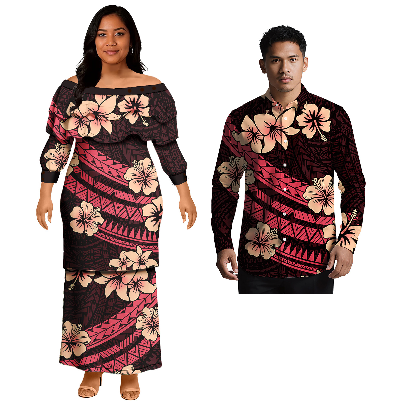 Popular Design Custom Couple C - Women Formal Wear Shirts reseña y precio