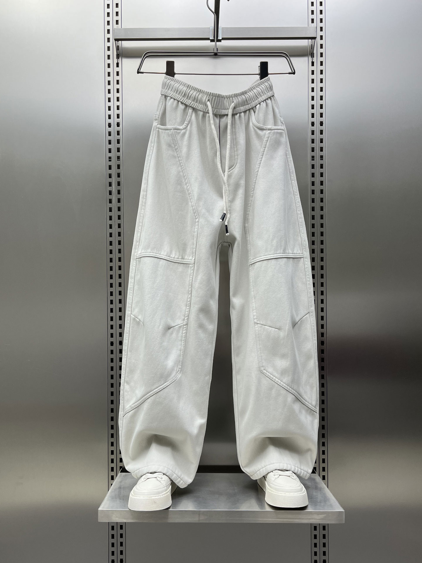 Men's Fce Lined Loose Fit Stra - Tailored Trouser Wide reseña y precio