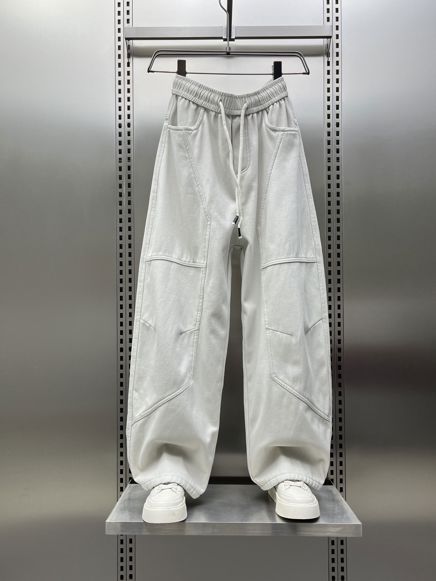 Men's Fce Lined Loose Fit Stra - Tailored Trouser Wide reseña y precio