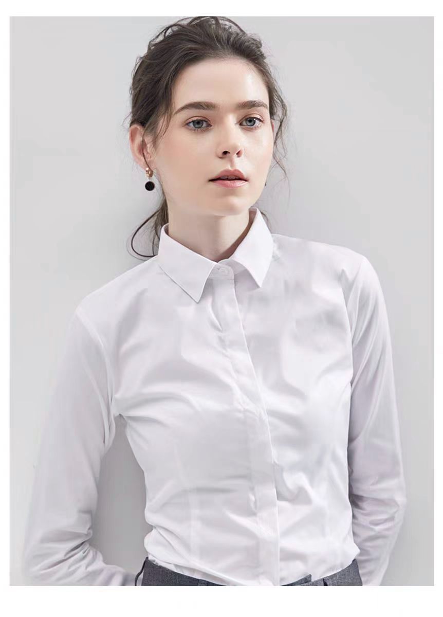 Summer Black Shirt Short-sleev - Women Formal Wear Black And White reseña y precio