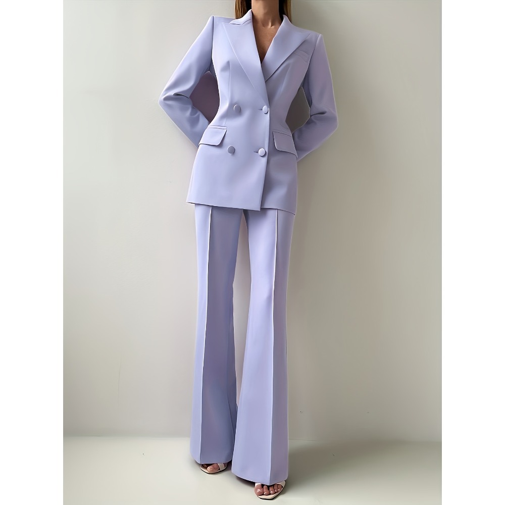 Elegant women's tailored suit  - Tailored Trouser Wide reseña y precio
