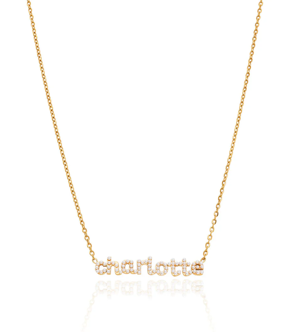 Personalized Pearl Name Neckla - Women'S Formal Wear Names reseña y precio