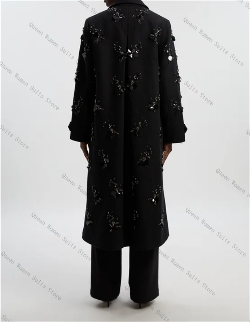 Cashmere Crystals Women Suit 1 - Women Formal Wear Coat reseña y precio