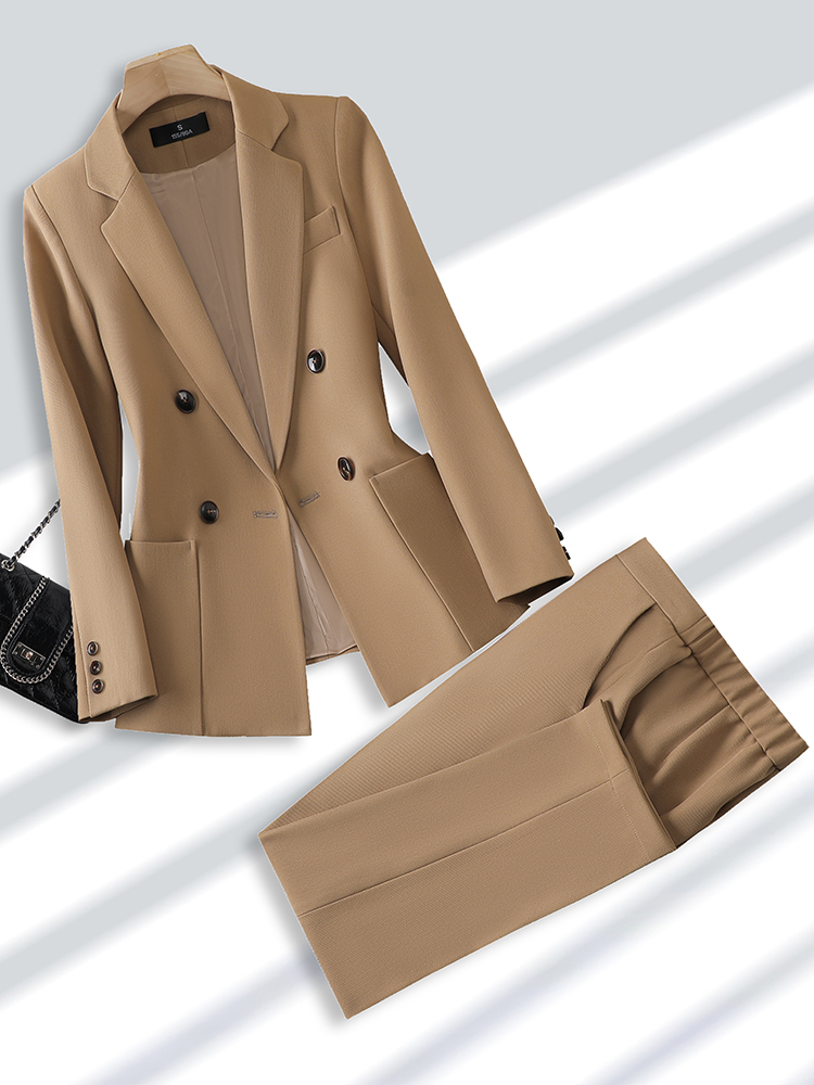 Fashion Ladies Pant Suit Forma - Women Formal Wear Shirts reseña y precio