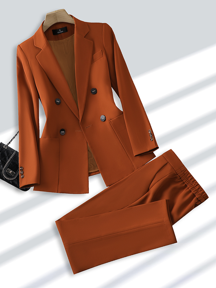 Fashion Ladies Pant Suit Forma - Women Formal Wear Shirts reseña y precio