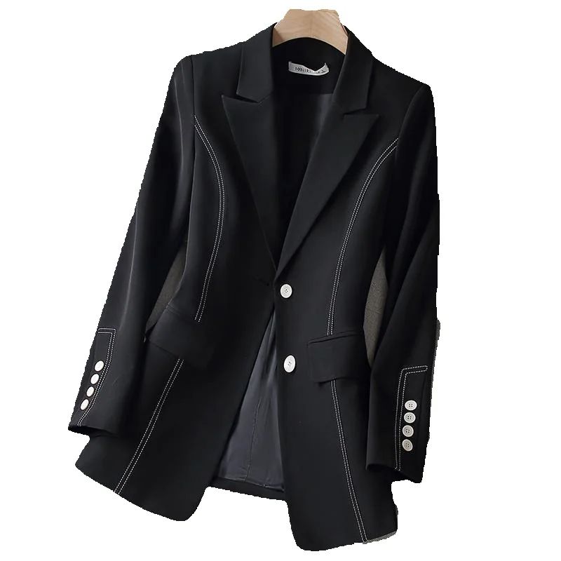 New Fashion Women Formal Blaze - Women Formal Wear Black And White reseña y precio