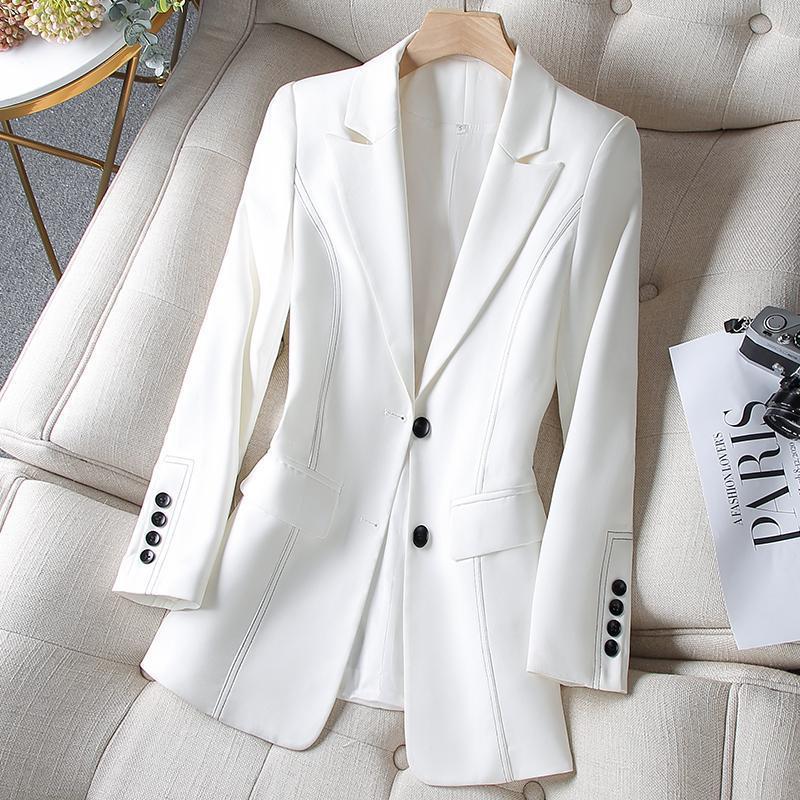 New Fashion Women Formal Blaze - Women Formal Wear Black And White reseña y precio