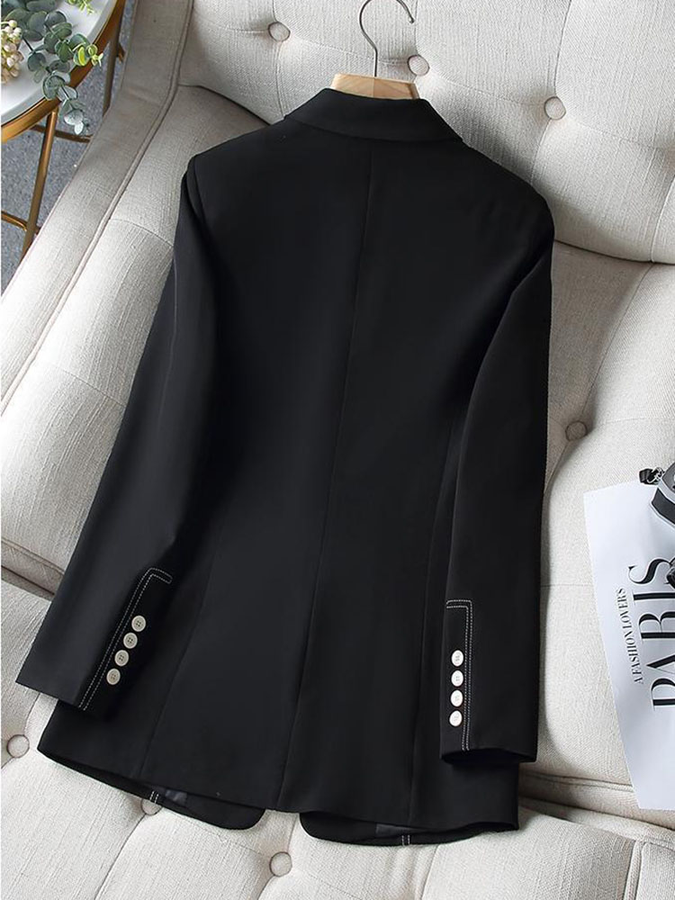New Fashion Women Formal Blaze - Women Formal Wear Black And White reseña y precio