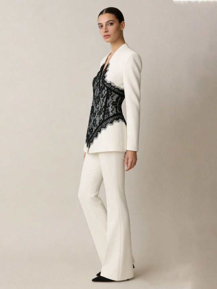 DFDG Women's Spring Summer Lac - Blazer Set Women Formal reseña y precio