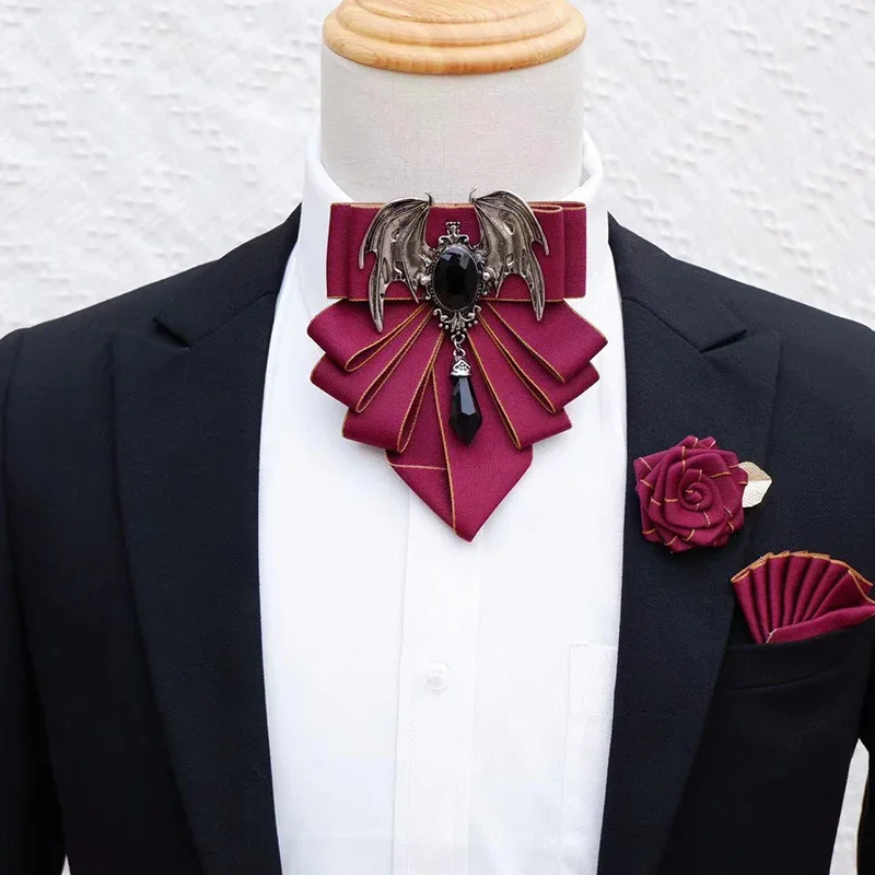Men's Bow Tie Brooch Set Briti - Women Formal Wear Shirts reseña y precio