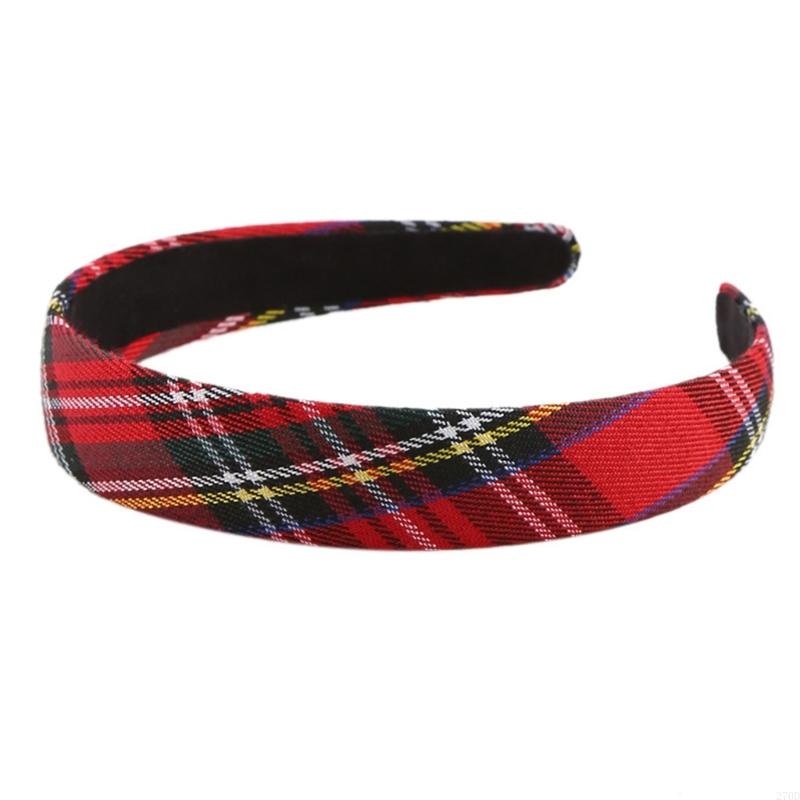 Checkered Hairhoop Fabric Wide - Formal Wear Hairstyles For Women reseña y precio