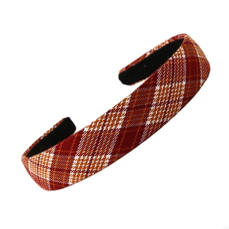 Checkered Hairhoop Fabric Wide - Formal Wear Hairstyles For Women reseña y precio