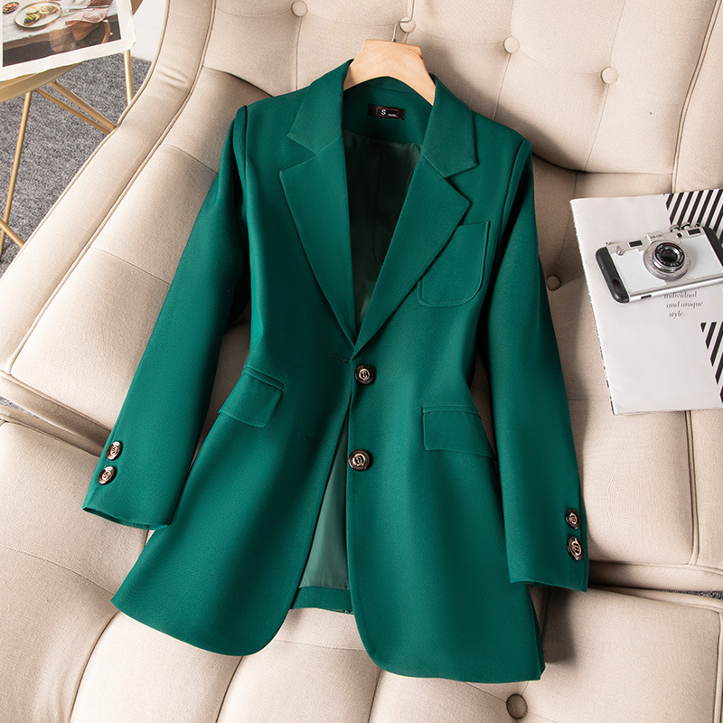 Blue Black Green Women Formal  - Women Formal Wear Coat reseña y precio