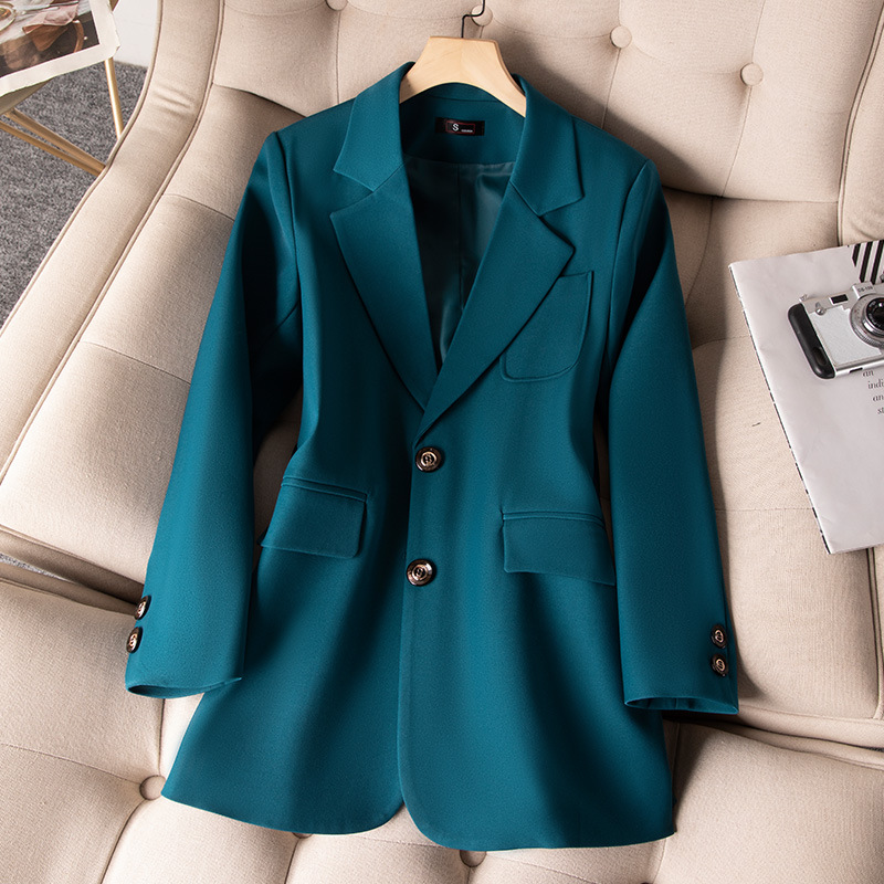 Blue Black Green Women Formal  - Women Formal Wear Coat reseña y precio