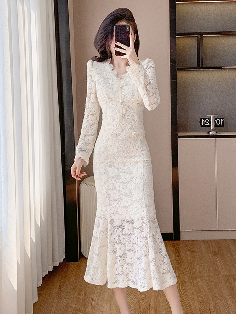 New Arrival Women's Lace 2 Pie - Women Formal Wear Shirts reseña y precio