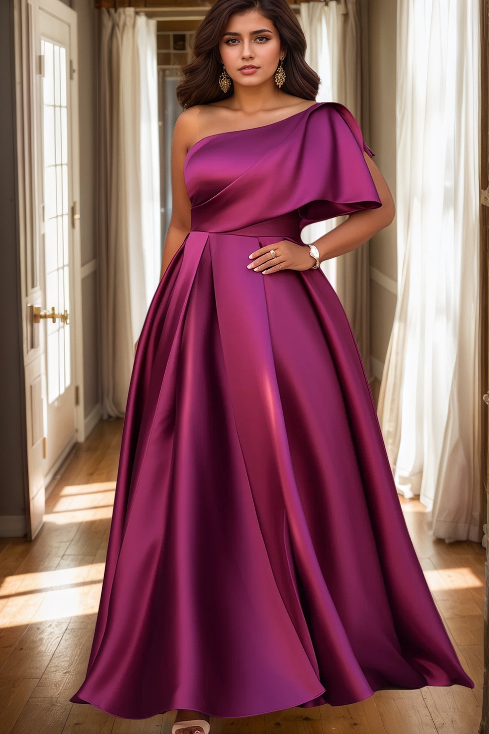 Women's Plus Size Evening Dres - Female Formal Wear reseña y precio