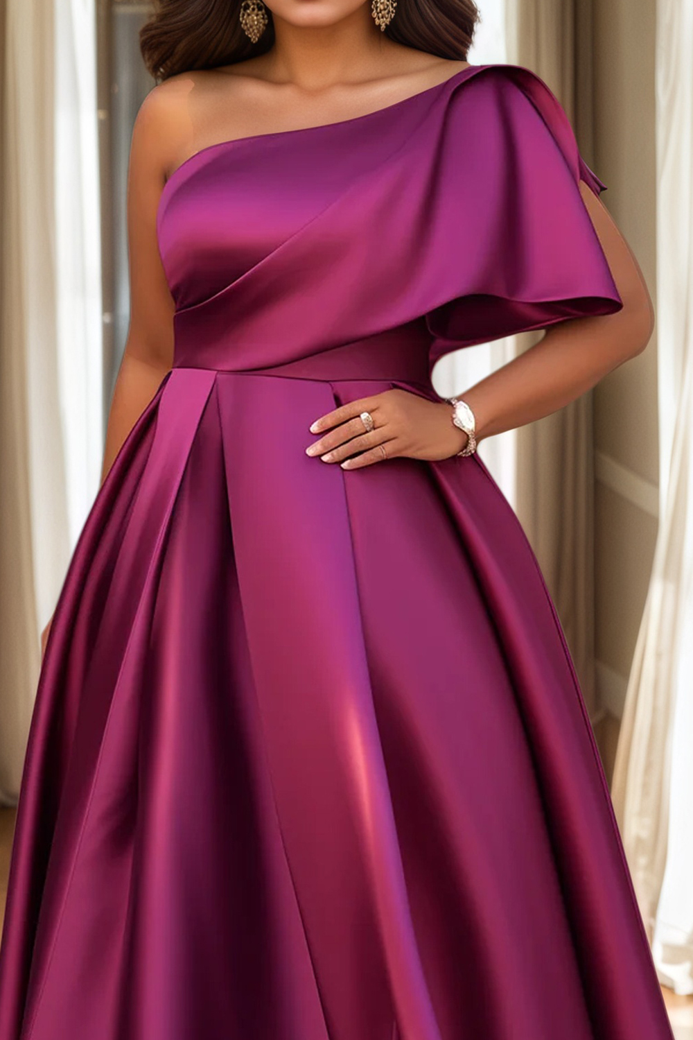 Women's Plus Size Evening Dres - Female Formal Wear reseña y precio