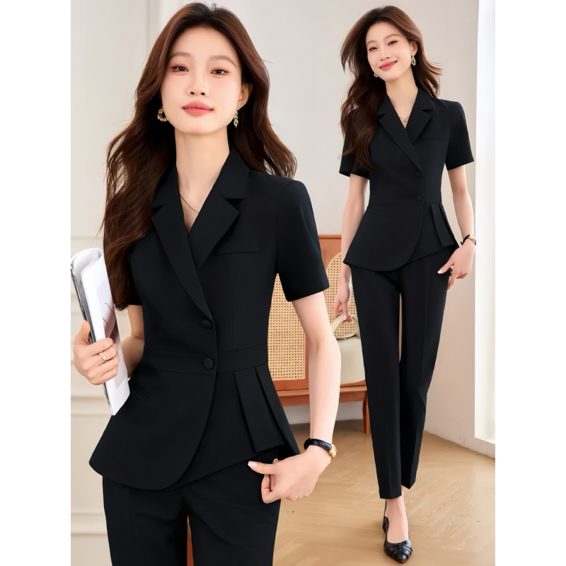 Navy blue women's thin profess - Women Formal Wear Shirts reseña y precio
